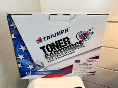 Cartucho compatible Triumph Premium para Lexmark 12A7362 12A7462 T630 T632 T634 Foto 1 de 2