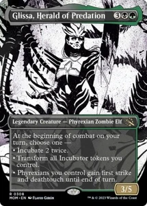 Escaparate GLISSA, HERALD OF PREDATION Magic The Gathering Casi nuevo-M March of the Machine Raro - Imagen 1 de 1