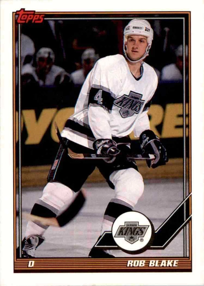1991-92 Topps Rob Blake #112 - Image 1 of 2