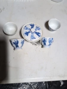 Sencha tea set, Houhin set, 5 Pieces Total - Picture 1 of 10
