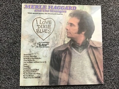 MERLE HAGGARD - I LOVE DIXIE BLUES 1973 UK LP CAPITOL E-ST 11200 NEAR MINT - Image 1 of 4