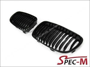 Kit de parrilla delantera negra brillante para 08-13 BMW E82 E88 Coupe 120i 128i 135i - Imagen 1 de 2