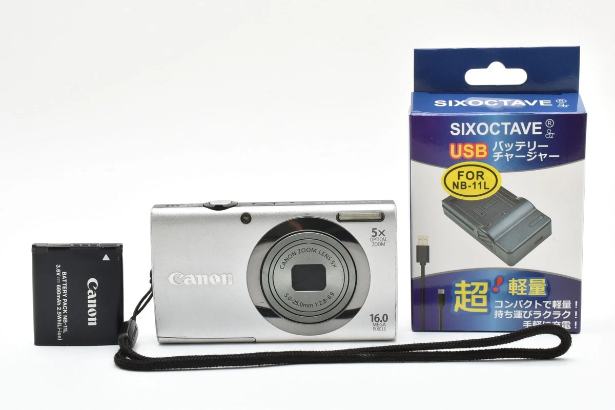 良品中古 PowerShot A2200 シルバー M777 CANON PowerShot A2200