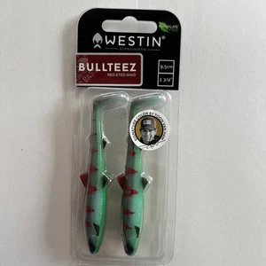 Westin Bullteez Gummifisch Zanderköder Sonderfarbe Angeln Jig - Bild 1 von 1