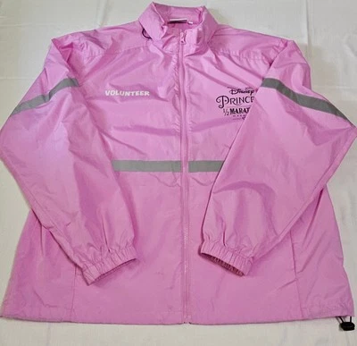 Disney Princess 2017 1/2 Marathon Volunteer Windbreaker Jacket Adult Med. 92999 - Image 1 of 4