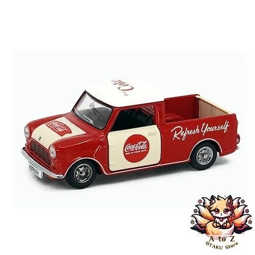 NUOVO Tiny City Morris Mini Pickup Coca-Cola - Immagine 1 di 4