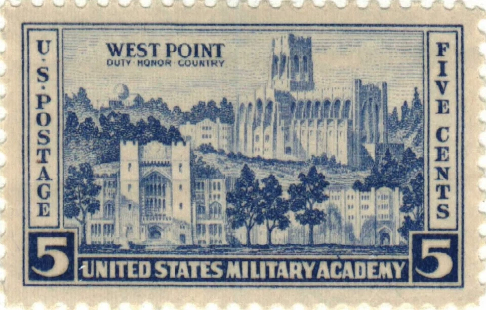 US 5¢ Army Navy West Point Military Academy Postage Stamp #789 Pack of 100 - Image 1 of 1
