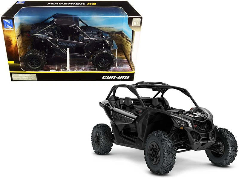 New Ray 58193B CAN-AM Maverick X3 ATV Triple Black 1/18 Diecast Model - Image 1 of 1