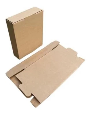 12x10x3 TAPE FREE 50 Packaging Boxes Perfect For Trading Cards, Books, Etc - Image 1 of 4