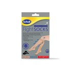 Scholl Flight Socks Men Women Compression Circulation Travel Natural Size 4-6