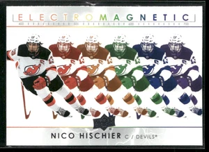 2021-22 Upper Deck Series 1 - Electromagnetic Nico Hischier #EM-17 - Picture 1 of 2