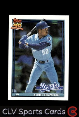 Baseball sports Topps Terry Shumpert Kansas City Royals Near Mint or Better - Image 1 of 2