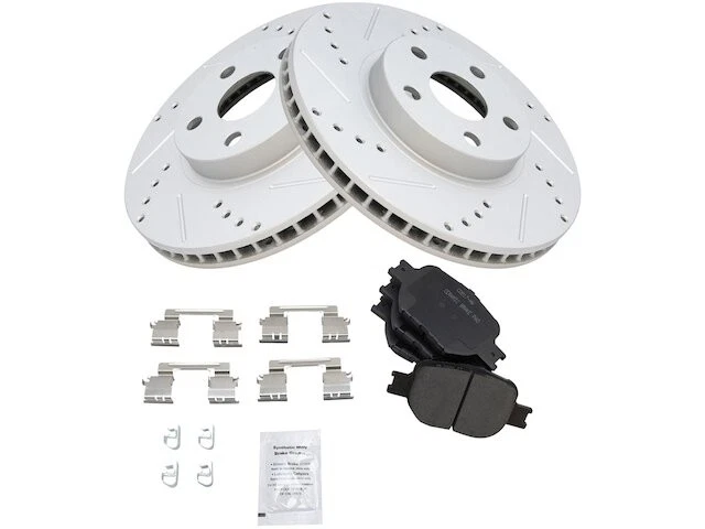 Kit de pastillas de freno delanteras y rotor para Toyota Celica 2000-2005 2001 2003 2002 MR496TF Foto 1 de 1