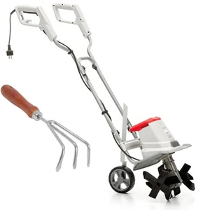 IKRA Elektro Bodenhacke Motorhacke Kultivator IET1030 ABreite 30cm & Handgrubber - Bild 1 von 24
