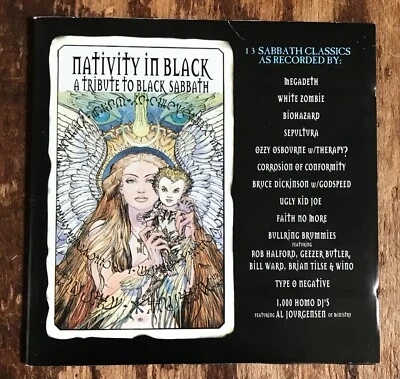 Nativity in Black A Tribute To Black Sabbath Ozzy Osbourne TypeO Negative Brazil - Image 1 of 4