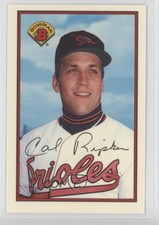 1989 Bowman Collector's Edition (Tiffany) Cal Ripken Jr #9 HOF