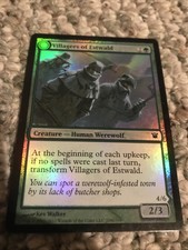 Villagers of Estwald / Howlpack of Estwald FOIL Innistrad