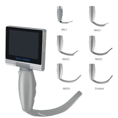 Touchscreen Video Laryngoscope With 3 Reusable Blades New Sealed • 1,756.83£
