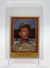 1985 Topps All-Time Record Holder Rickey Henderson Card #17 Mint FREE SHIPPING