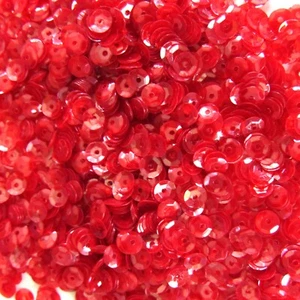 Taza redonda de 5 mm rojo cereza brillante ~1.000 o ~12.500 piezas sede suelta - Imagen 1 de 3