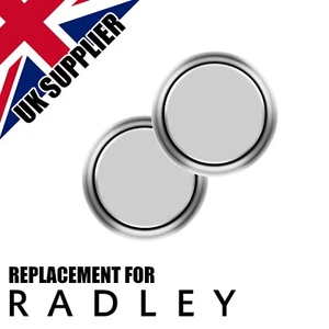 Quality Replacement Watch Battery for RADLEY Quartz Wristwatches (2 Batteries) - Picture 1 of 1