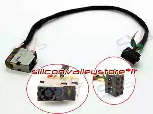 Connettore DC Power Jack con cavo 15cm Notebook HP Pavilion 15-e053sl - Picture 1 of 1