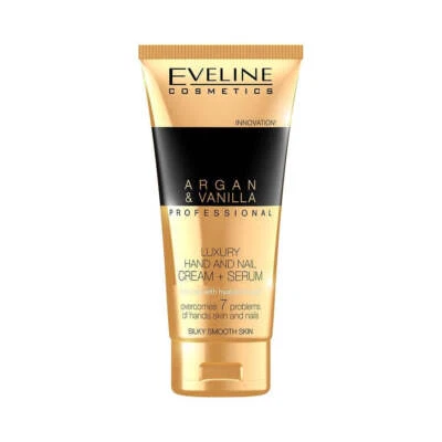 Eveline Argan Vanilla Professional Luxury Hand And Nail Cream Serum 100ml