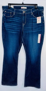Signature by Levi Strauss &Co. Mid-Rise Bootcut Mutiple Sizes W34 X L32 Size 18 - Picture 1 of 13