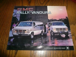 GMC Rally/Vandura Verkaufsprospekt 1984 - Vintage  - Bild 1 von 7