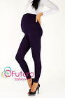 Maternity Cotton Leggings Thick Heavy and Classic Full Ankle Length PREGNANCY