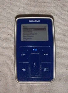 Creative Zen Micro (5GB) Digital Media MP3 Player Blue. Works great, good cond. - Picture 1 of 3