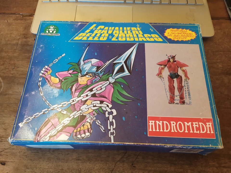 ANDROMEDA SHUN GIOCHI PREZIOSI CAVALIERI DELLO ZODIACO SAINT SEIYA VINTAGE LEGGI - Immagine 1 di 4