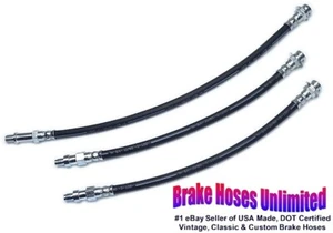 BRAKE HOSE SET Chevrolet One-Fifty & Two-Ten, 1955 1956 1957 - Picture 1 of 1