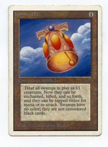 MtG - Magic the Gathering - UNLIMITED - KORMUS BELL - Medium Play, VF+ Condition - Picture 1 of 2