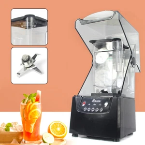 2600W Kommerzieller Smoothie Mixer Arbeitsplatte Obst Mixer Mixer 1,8L Fassungsvermögen - Bild 1 von 12