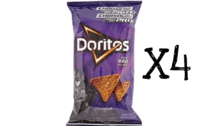 DORITOS Tortilla Chips, BBQ Bold LARGE x4 bags FRESH CANADIAN - Picture 1 of 1