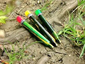 Waggler a pellet fatti a mano. 2g. Set di 3 - Foto 1 di 14