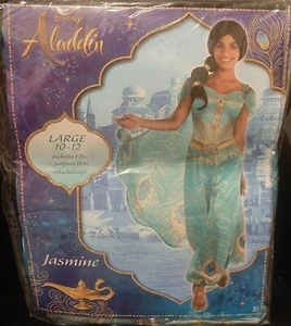 BRAND NEW - Halloween Costume - Aladdin Jasmine - Adult - Women- Large - 10-12 - Picture 1 of 3