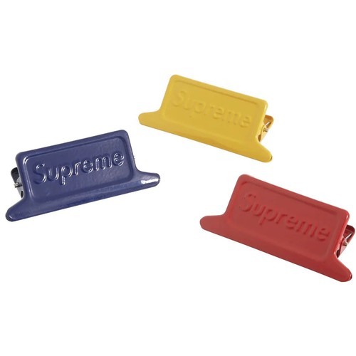 SUPREME DULTON PICCOLE CLIP (SET DI 3) SS23