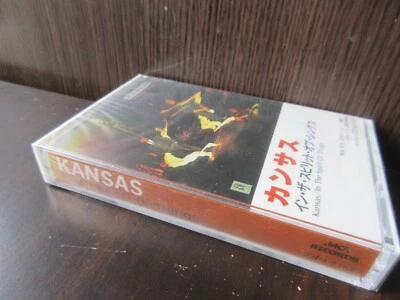Kansas In The Spirits of Things Japan Sealed Promo Cassette Tape 23P4-2162 PROG - Image 1 of 4