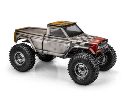 1:10 RC Clear Body Shell – "WarLord"  Pick Up for Crawler 313mm - Image 1 of 4