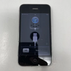 Vintage Apple iPhone 3G Locked Black 8GB Collectible Rare Working A1241 - Picture 1 of 11