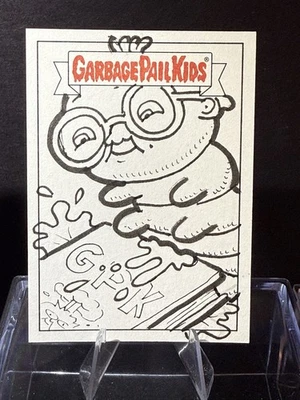 Topps Garbage Pail Kids 1/1 Sketch Art - Image 1 of 2