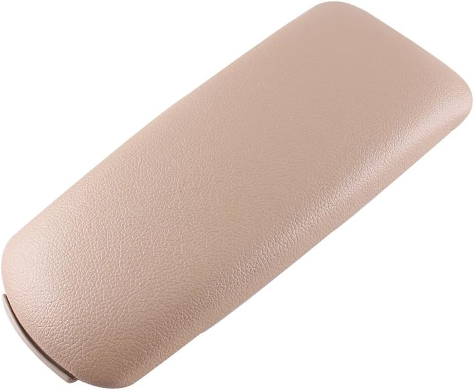 Armrest Center Box Console Lid Cover for 2004-2008 2006 Audi A4 B7 Beige Leather Foto 1 de 4