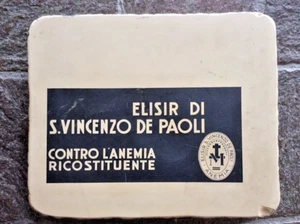 LITHOGRAPHISCHER STEIN X DRUCKEN ETIKETT ELIXIER S.VINCENZO DE PAOLI  - Bild 1 von 1