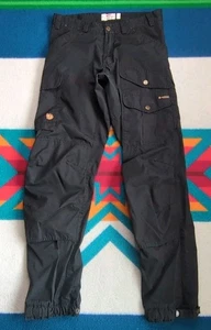Pantalones Fjallraven Vidda Pro G-1000 Pantalones Carga 30x30 Utilitarios Negros Pequeños Caminata - Imagen 1 de 7