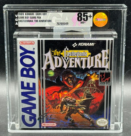 Casltevania Adventure Nintendo Game Boy KONAMI Sealed New VGA 85+ NOT WATA PSA
