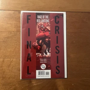 Final Crisis Rage Of The Red Lanterns # 1 Second print - Bild 1 von 1