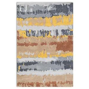 New Modern Hand Tufted Nz Wool Color Multicolor Design Handmade Luxury Carpet Ru - Picture 1 of 5