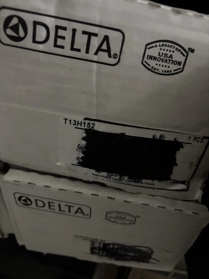 DELTA T13H152 Ducha comercial de un solo mango con barra de agarre/deslizante - Cromo Foto 1 de 1